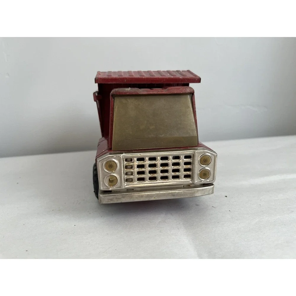 Vintage 1960's Buddy L Red Pressed Steel Dump‎ Truck